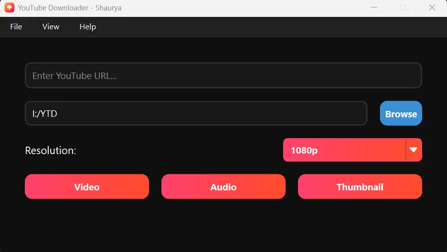 Youtube Downloader App Image