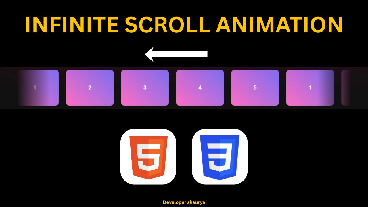 infinite scroll animation