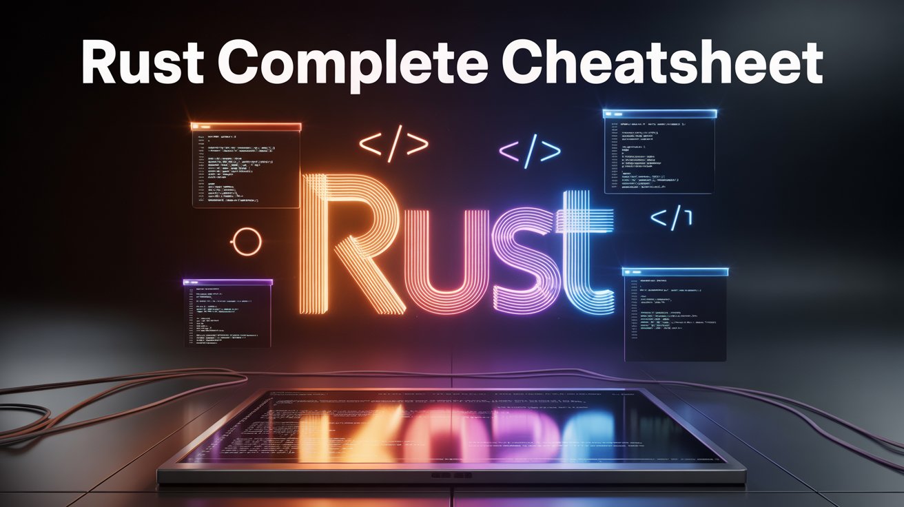 RUST CHEATSHEET – A Quick Guide for Beginners & Developers