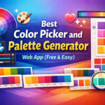 Best Color Picker and Palette Generator Web App (Free & Easy)