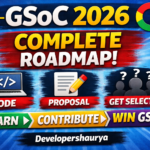 GSOC 26 Developershaurya